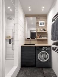 9 Petites Salles De Bains Avec Lave Linge Astuces Conseils Amenager Petite Salle De Bain Idee Salle De Bain Salle De Bain Design