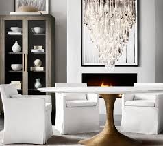 For living room table lamps with outlets vanities ceiling tiles dining room baker's racks and napkins bowls buffets cabinet candle holders carts chandelier cookware sets dining chairs dining sets dining tables red dining room tables dining tools kitchen island pantry pendant light seat. The Most Sophisticated Dining Room Furniture By Restoration Hardware Oval Table Dining Round Dining Table Round Marble Dining Table