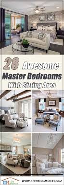 A comfy chair, bench or sofa is a must! 28 Best Master Bedroom With Sitting Area Ideas For 2021 Decor Home Ideas