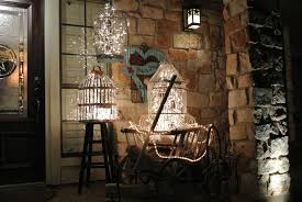 Bird Cage Decor Ideas Pinterest January Porch Idea Front Porch Decorating Porch Decorating Winter Porch