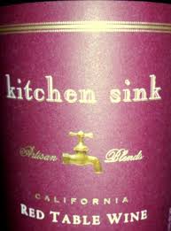 Kitchen sink red table wine. Sassy Wine Belly Kitchen Sink Red Table Wine N V California 9