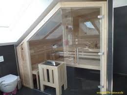 Sauna Im Bad Unterhalb Einer Dachschrage Badezimmer Dachschrage Diy Sauna Badezimmer Mit Sauna