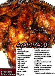 Ayam Madu Kuih Lauk In 2019 Chicken Recipes Chicken Wing Recipes Spicy Dishes
