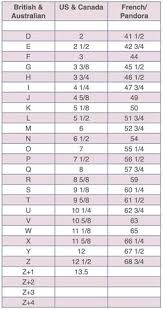 Ring Sizes Bonearrow
