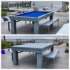 Metropolitan Outdoor Pool Table Etsy Outdoor Pool Table Pool Table Dining Table Pool Table