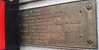 Another unusual Dublin plaque, Captain Thomas Weafer.