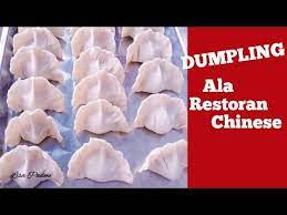 Resep Dumpling Isi Ayam Boiled Chicken Dumplings How To Make Dimsum Series Youtube Ayam Resep Isian