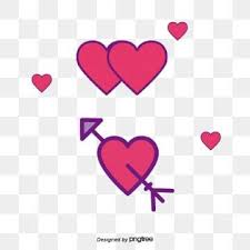 캐릭터 분홍 하트 2020 사랑 핑크 배경