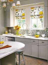 Here, we cook, we eat and we socialize so creating a great space is very important. Stunning Gray Kitchen Yellow Accents 39 More Than Ideas Sgkya Hausratversicherungkosten Info