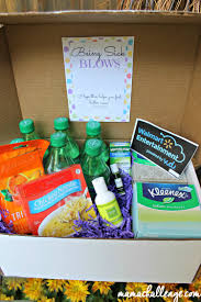 By building a basket around a certain theme, you'll be able to give several gifts and really show you know and care. Being Sick Blows Get Well Care Package Printable Mamachallenge Real Solutions For Real Parents Dallas Blog