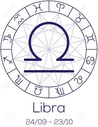 Zodiac Sign Libra Astrological Symbol In Wheel With Polygonal Astrological Symbols Zodiac Signs Zodiac Sign Libra