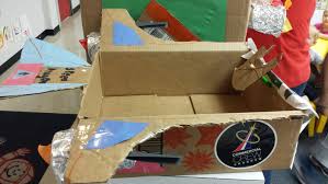 Each panel is 2 feet wide because my box was 12 feet total. Budding Engineers Build Spacecraft Kennedy Space Center