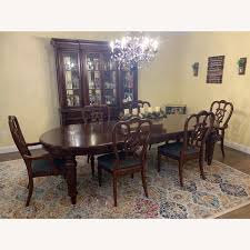 Genuine thomasville furniture replacement parts. Thomasville Mahogany Dining Table Set Aptdeco