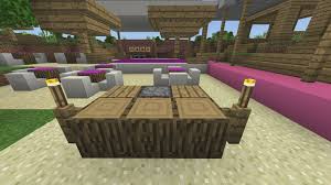 Typically a console table is place behind a couch, but also looks good in a hallway or against a window. Minecraft Outdoor Furniture Tanisha S Craft
