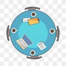 Blue Team Table Illustration Blue Table Round Table Team Table Png Transparent Clipart Image And Psd File For Free Download Blue Table Team Table Team Blue