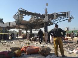 Railway station bombing in Quetta ...
