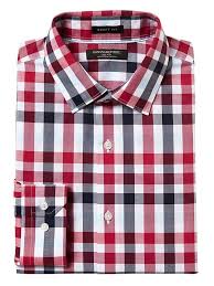 Grant Slim Fit Non Iron Stretch Check Shirt Mens Shirt Dress Shop Mens Clothing Shirt Dress