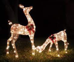 Light Up Reindeer 105 Lighted Reindeer Yard Decorations Stock Photos Pictures Royalty Free Images Istock