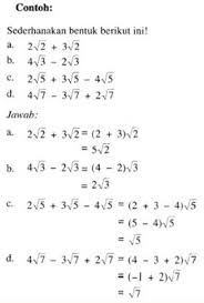 Maybe you would like to learn more about one of these? Bilangan Berpangkat Dan Bentuk Akar Materi Soal Artikel Materi