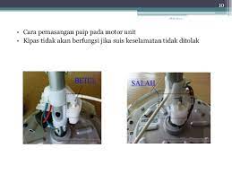 Simptom kipas siling panasonic bayu bising & perlahan dan cara membaiki dengan menukar kapasitor baru. Sop Pemasangan Kipas Siling