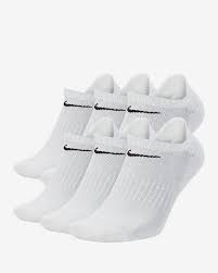 Nike Everyday Cushioned Training No Show Socks 6 Pairs
