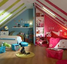 Kids Cave Split In Half But It Needs A Wall To Split Them Cool Kids Bedrooms Boy And Girl Shared Room Shared Girls Bedroom