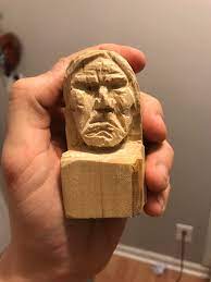 Plus tips, advice, and special offers from fine woodworking. My First Carving Ever It S Really Rough And I Couldn T Seem To Get The Details Cut Without Snapping Off A Chunk Of His Face But I Am Proud Of This Woodcarving