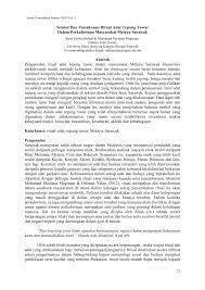 Perkawinan yang tidak dilandasi dengan adat cenderung mendapatkan kesan yang negatif terhadap suatu perkawinan (takari, 2014). Pdf Simbol Dan Pemaknaan Ritual Adat Tepung Tawar Dalam Perkahwinan Masyarakat Melayu Sarawak