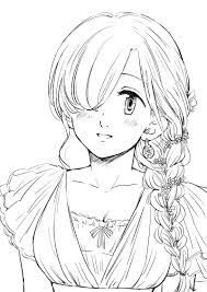 The amazing cinematic anime game, the seven deadly sins: Ausmalbilder Seven Deadly Sins Kostenlose Ausmalbilder