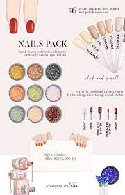 Nails Clipart Beauty Salon Logo Instagram Acrylic Manicure Tech Instagram Highlight Cover Social Media Template Nail Shop Tools Icons Set In 2021 Manicure Instagram Acrylic Nail Drill Beauty Salon Logo