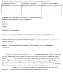 Learn about subordinating conjunctions with free interactive flashcards. Academic Writing Conjunctions And Conjunctive Adverbs Worksheet Esl Eap