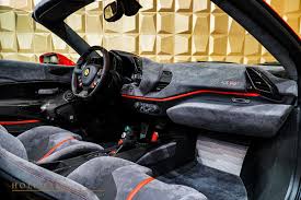The 488's carbon race seats are a pretty new design (i believe debuted on the 458), and i never noticed a standard height adjuster. At 545 200 This 50 Mile Ferrari 488 Pista Spider Costs Nearly Twice As Much As When New Carscoops