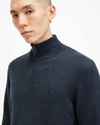 All saints funnel neck sweater shop