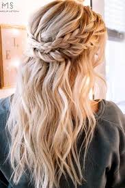 Cute Blonde Hairstyles For Long Hair To Try Right Now Long Face Hairstyles Wedding Hairstyles Thin Hair Boho Wedding Hair