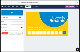 Punch cards are little pieces of paper or cardboard which business owners use to monitor. Loyalty Card Maker Create Loyalty Cards At Mycreativeshop