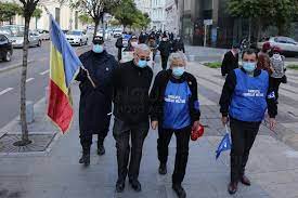 .a sindicatului cadrelor militare disponibilizate in litigiile de asigurari sociale. Bucuresti Protest Scmd 4 Noi 2020 Inquam Photos