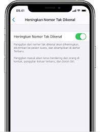Mendeteksi dan memblokir panggilan telepon spam - Apple Support (ID)
