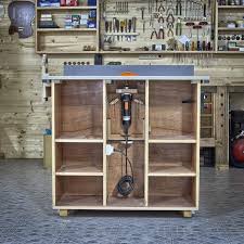 The reason why i love the article is that they do not only tell you how to build it, but they give you a finished product. Homemade Router Saw Table Paoson Blog Diy Tools
