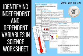 Free science resources including experiment instructions, science worksheets and science i've also got a free super scientist certificate you can download as a reward for brilliant science! Identifying Independent And Dependent Variables In Science Worksheet