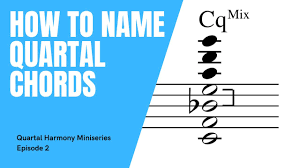 How to Name or Notate Quartal Chords - YouTube