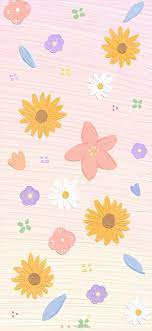 Pin Oleh Charlotte Gates Di Hd Cute Wallpaper Kartun Poster Bunga Ilustrasi Poster
