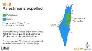The tiny nation stretches 290 miles from north to south, and 85 miles at its widest. Palestine And Israel Mapping An Annexation Human Rights News Al Jazeera