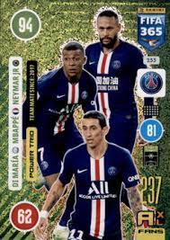 €100.00m* feb 5, 1992 in mogi das cruzes, brazil. Fifa 365 Cards 2021 255 Angel Di Maria Kylian Mbappe Neymar Jr Power Trio Ebay