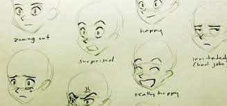 How To Draw Multiple Manga Facial Expressions Drawing Illustration Wonderhowto