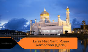 Golongan ini dikenakan membayar fidyah dan juga menggantikan (qada') puasa yang ditinggalkan. Niat Ganti Puasa Ramadhan Qada Dan Bayar Fidyah