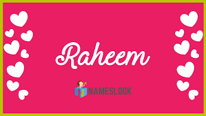 Discover similar sites & topics to the ones you love. Raheem Meaning Merciful God Is Compassionate Kind Kind Hearted Generous Read Interesting Details About Th Meaning Of My Name Name Astrology Numerology