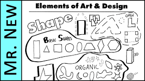 The principles and elements of design both carry the. All About Shapes Understanding The Elements Of Art And Design Youtube