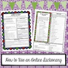 Wordreference Online Spanish Dictionary How To Guide Lesson And Worksheet With Images Spanish Teaching Resources Spanish Lessons Lesson