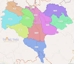 Bản đồ hành chính tỉnh Cao Bằng - Đầy đủ và chi tiết các huyện thị - Địa Ốc  Thông Thái