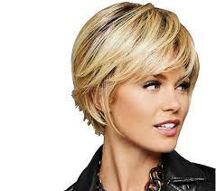 Hairdo Textured Fringe Bob Styled Wig Qvc Com Thick Hair Styles Choppy Bob Hairstyles Short Bob Hairstyles